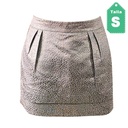 Falda Express Plateado- S