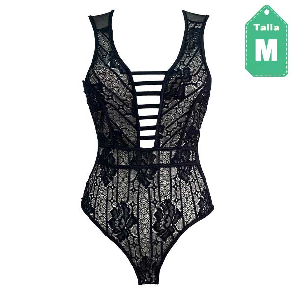 Body Haute Monde Negro y Nude- M