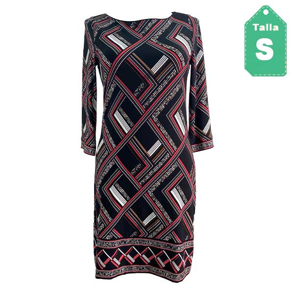 Vestido White House Estampado- S