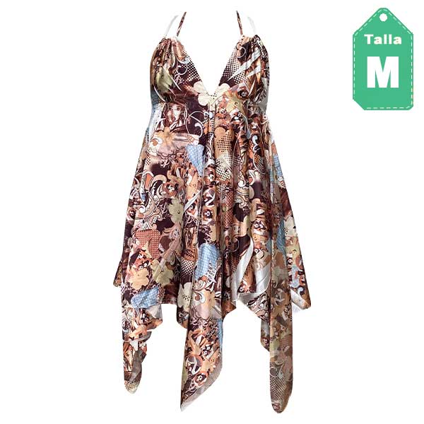 Vestido Mikind Estampado- M