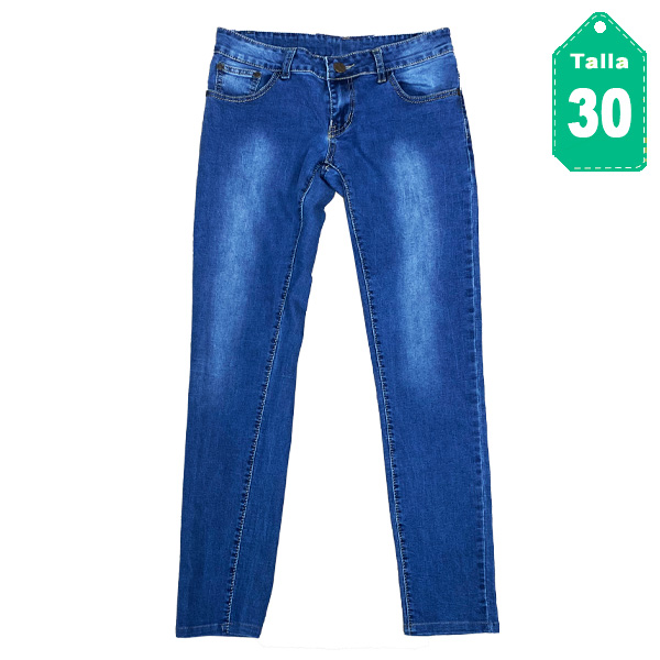 Jeans Azul Prelavado- 30