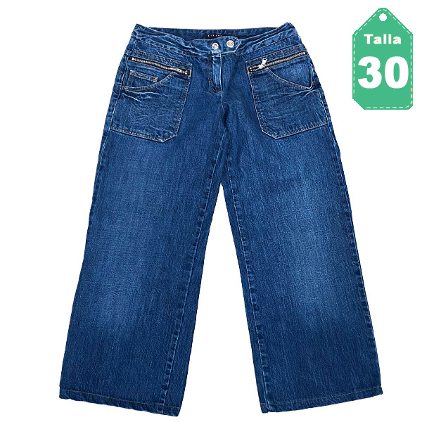 Jeans Sisley Azul Marino- 30