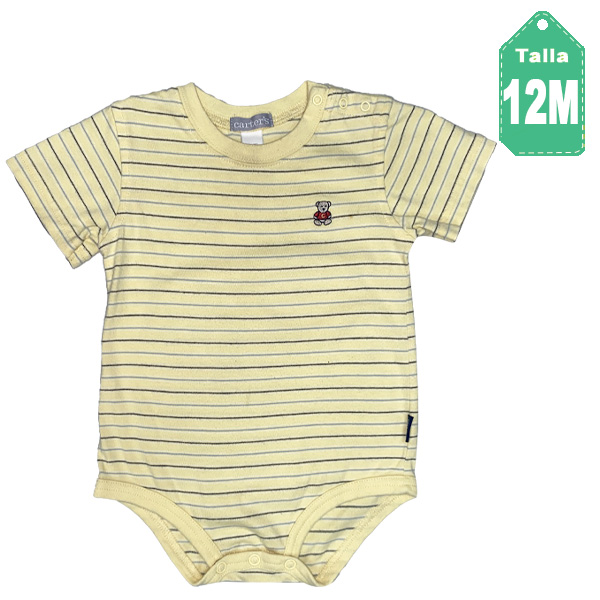 Body Carter´s Amarillo Pastel- 12M