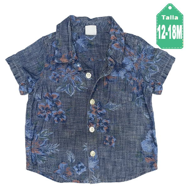 Camisa Baby Gap Estampado- 12/18M