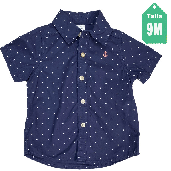 Camisa Carter´s Lunares - 9M