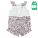 Enterizo Sergent Floral- 6M