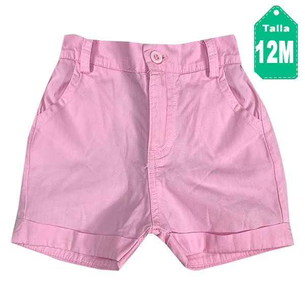 Short Rosado- 12M