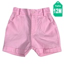 Short Rosado- 12M