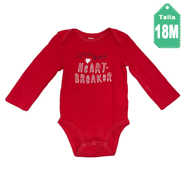Body Carter´s Rojo- 18M