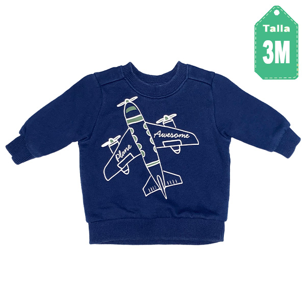 Sweater Carter´s Azul Marino- 3M