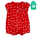 Enterizo Carter´s Corazones- 3M