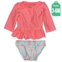 Traje de Baño Cat&Jack Estampado- 3/6M