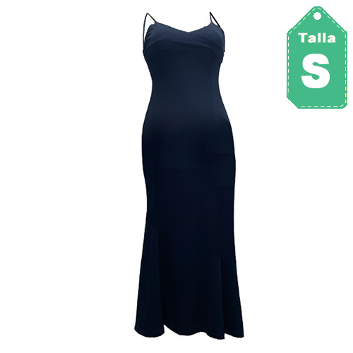 Vestido Basic Negro- XS