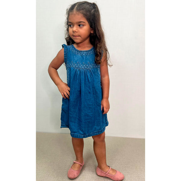 Vestido BabyGap Jeans- 3