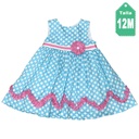 Vestido Rare Editions Lunares- 12M