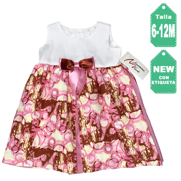 Vestido Viondi Floral- 6/12M