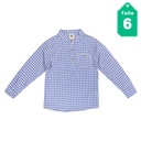 Camisa TRK Cuadros Azul- 6
