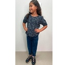 Blusa Old Navy Floral- 6/7