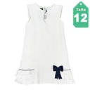 Vestido Sanmar Blanco- 12