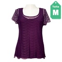 Blusa Ann Taylor Vino- M