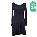 Vestido Daily Negro- XS