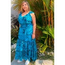 Vestido INC Estampado- XL
