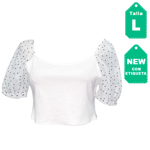 Blusa Zogara Blanco- L