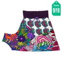 Falda Desigual Estampado- 9/10