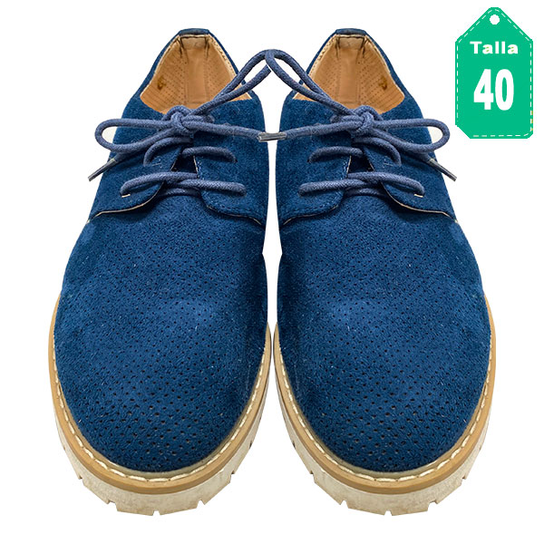 Zapatos TEX Azul Marino- 40