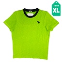 Franela Abercrombie Verde Manzana- XL