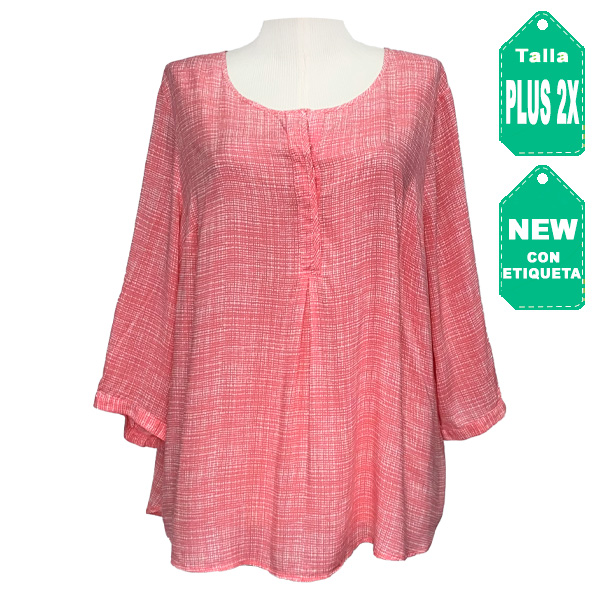 Blusa JCP Rosa- Plus Size