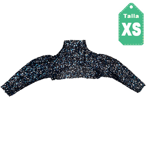 Cropped  La Sabbia Lentejuelas- XS