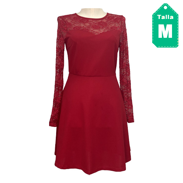 Vestido Shein Rojo- M