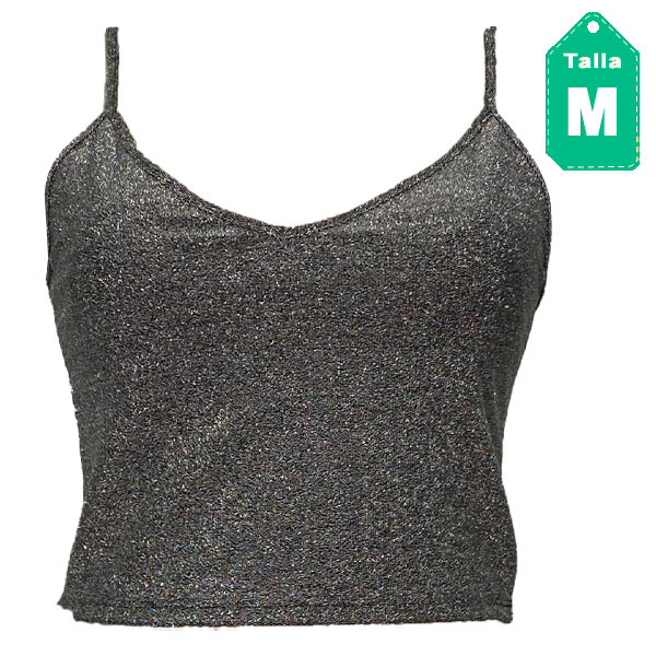 Top Forever21 Plateado- M