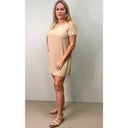 Vestido Forever21 Nude- M