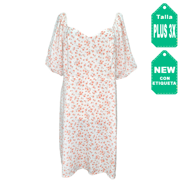 Vestido Forever21 Floral- Plus Size