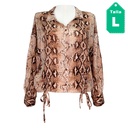 Camisa Hayden Animal Print- L