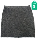 Falda Zara Plateado- S
