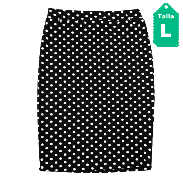 Falda Top Model Lunares- L