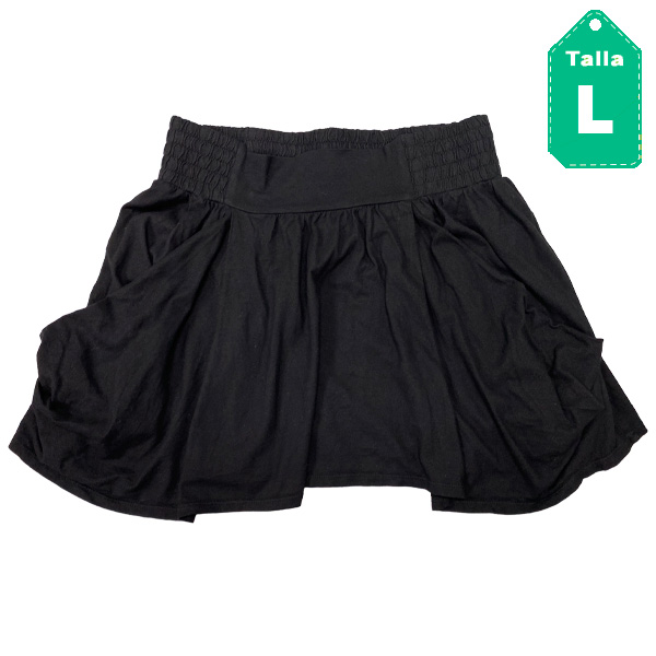 Falda TRK Negro- L
