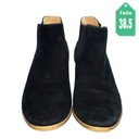Botines Lucky Brand Negro- 38.5