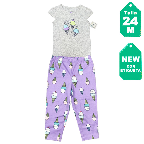 Conjunto Carter´s Estampado- 24M