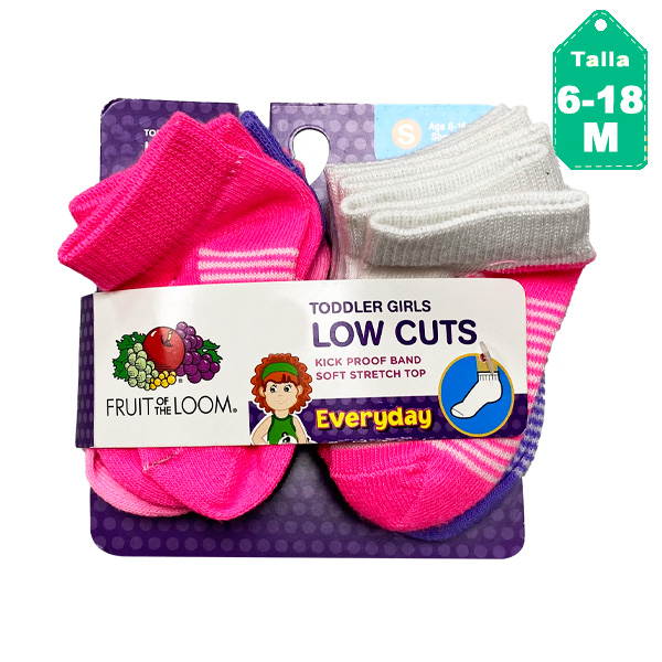 Set de 9 Medias Para Niña- 6/18M
