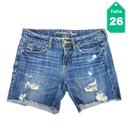 Bermuda American Eagle Jeans Prelavado- 26