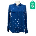 Camisa Hollister Lunares- S