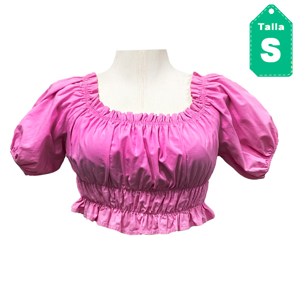 Crop Top Zara Rosado- S