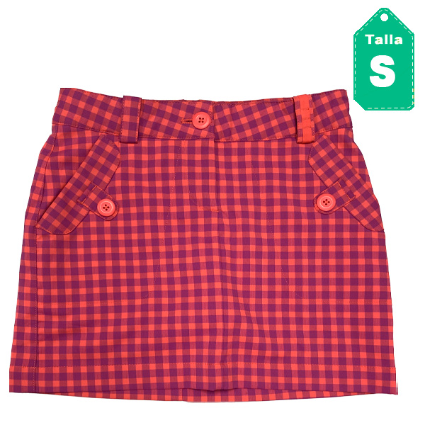 Falda NikeGolf Cuadros- S