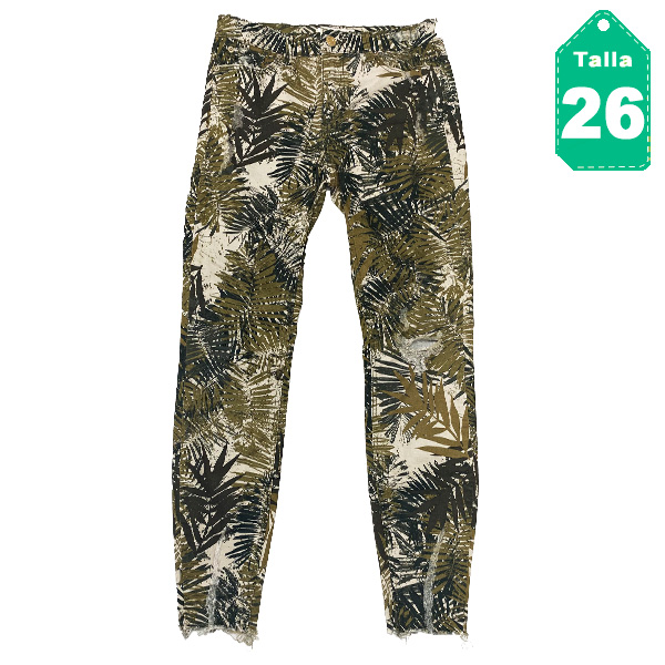 Pantalon Stradivarius Estampado- 26