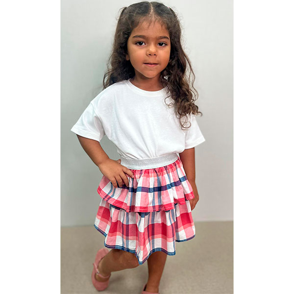 Falda Joe Fresh Cuadros- 3