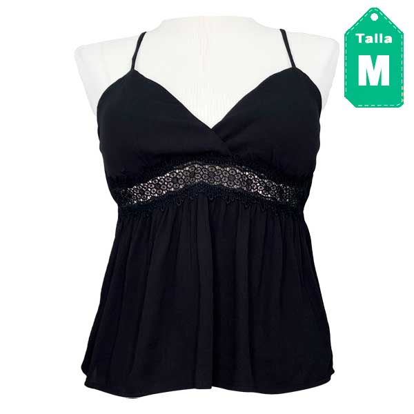 Blusa No Boudaries Negro- M